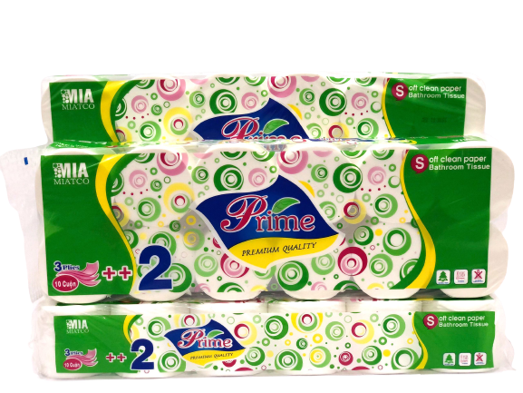 Giấy vệ sinh 12 cuộn 3 lớp
