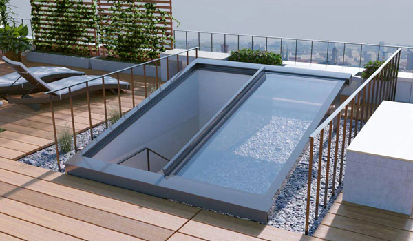 Hệ thống điều khiển đóng mở giếng trời thông minh