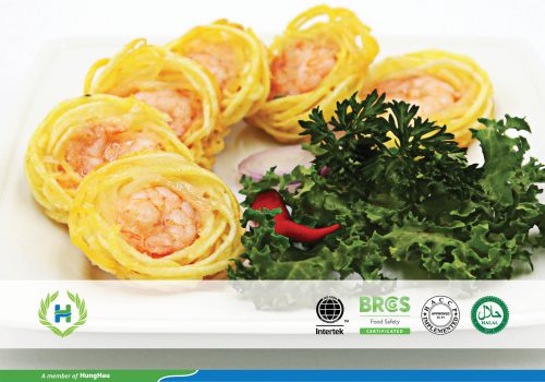 Khoai tây cuộn tổ yến