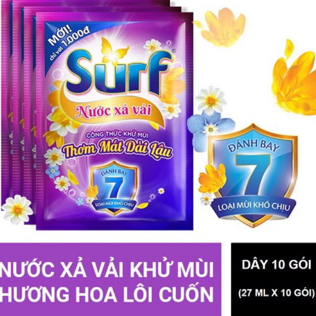 Nước xả vải Surf hương hoa lôi cuốn