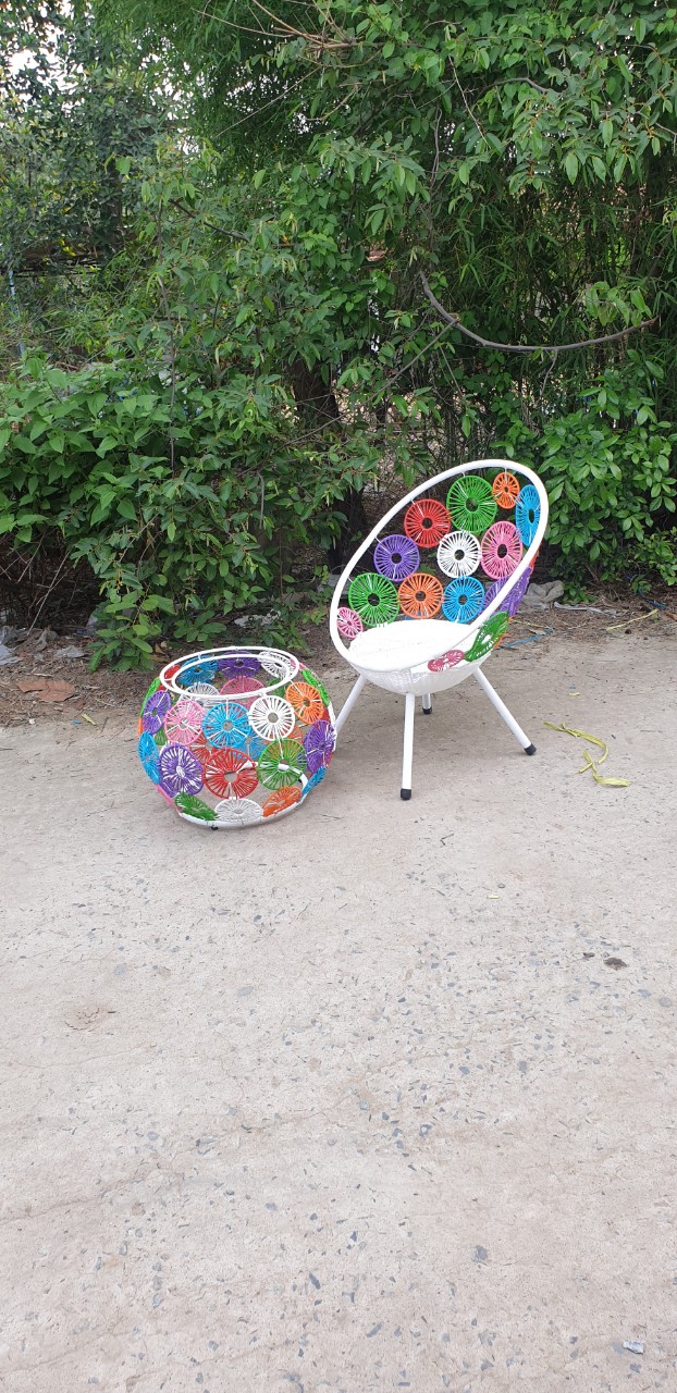 Xích đu giả mây