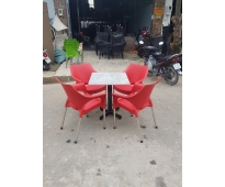 Bàn ghế nhựa đúc HTT 336