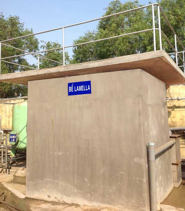 Hệ thống xử lý nước thải - Bể LAMELLA