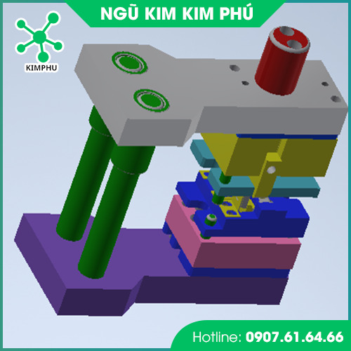 3D khuôn dập dấu tiếp đất