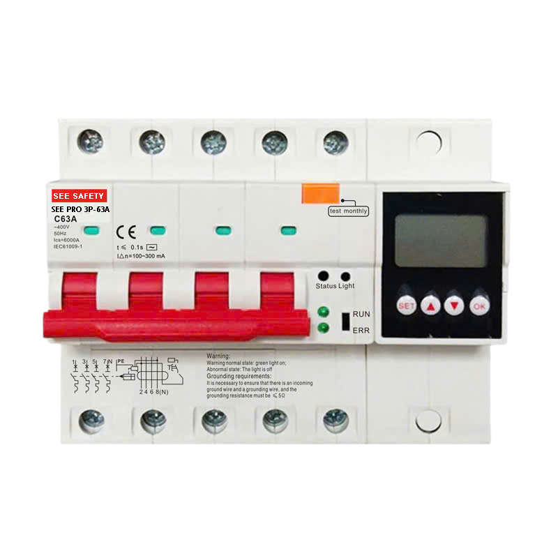 Thiết bị chống sốc điện cách ly 3 pha SEE PRO 3P - 63A