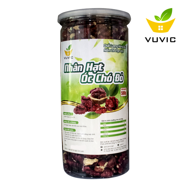 Hạt óc chó đỏ