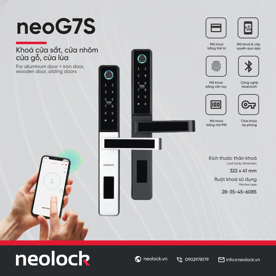 Hệ thống khóa cửa Neolock