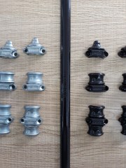 Sơn tĩnh điện phụ kiện cửa