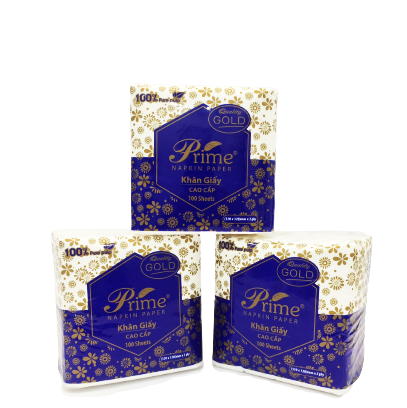 Giấy ăn vuông cao cấp 2 lớp