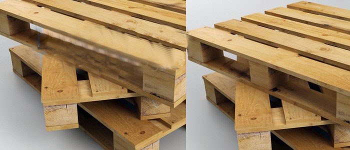 Pallet gỗ 4 hướng nâng