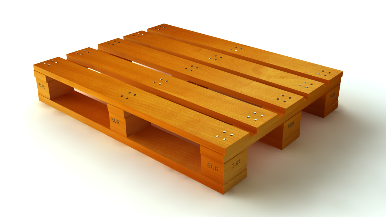 Pallet gỗ 4 hướng nâng
