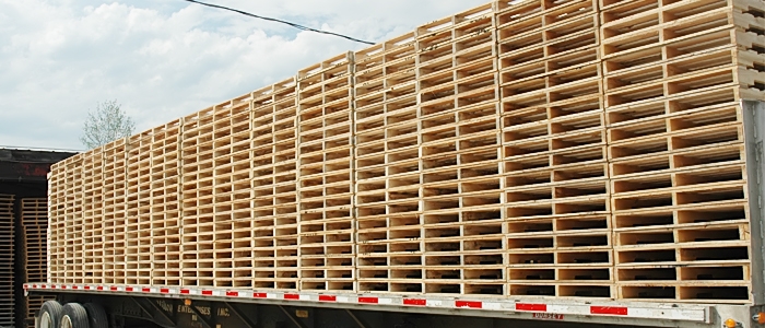 Pallet gỗ 4 hướng nâng