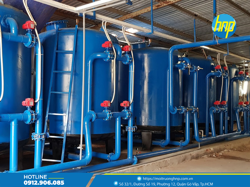 Hệ thống xử lý nước cấp ngành chế biến thủy sản