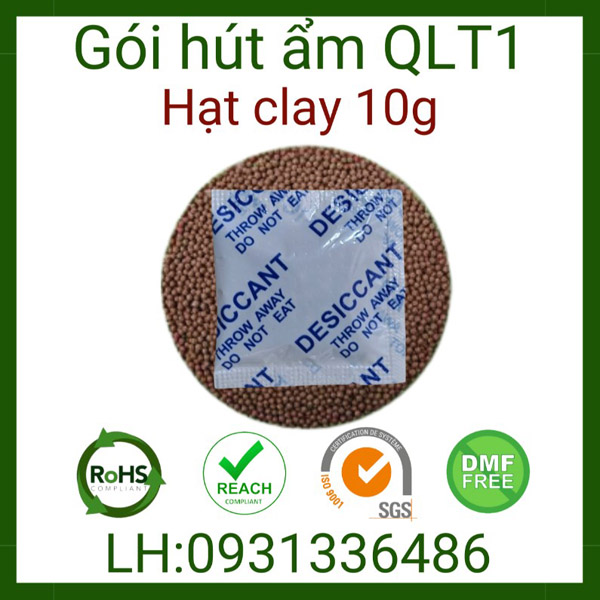 Hạt hút ẩm clay 1-1000g