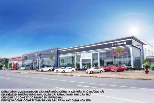 Cụm Show room ô tô Trường Hải