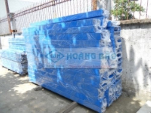 Máng cáp sơn tĩnh điện màu xanh
