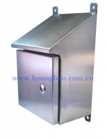 Vỏ tủ inox có mái che