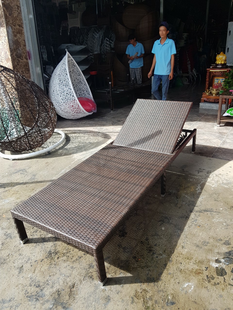 Giường tắm nắng