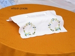 Hộp khăn giấy thêu