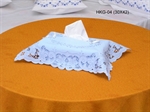 Hộp khăn giấy thêu