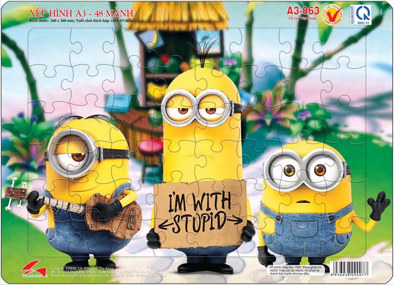 Xếp hình 48 mảnh minion