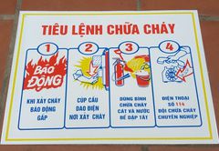 Bộ tiêu lệnh PCCC