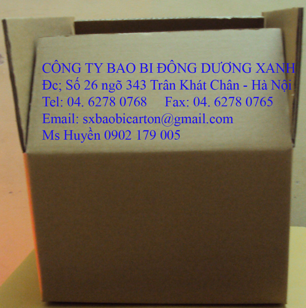 Thùng carton 5 lớp giấy nâu