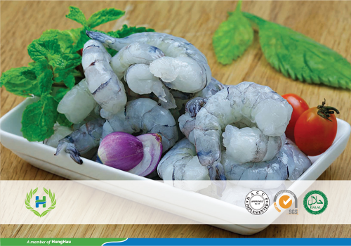 Tôm sú lột vỏ lấy chỉ