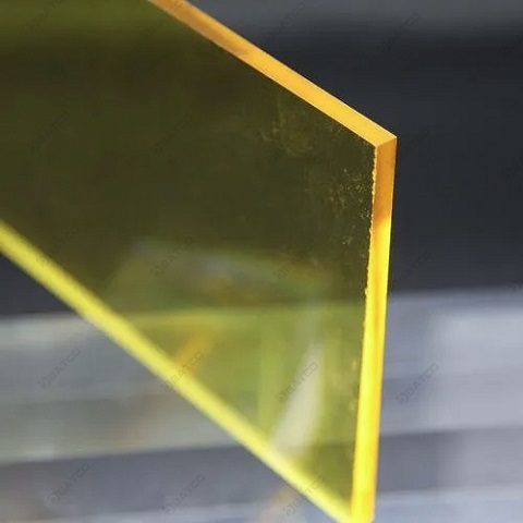 Tấm Polycarbonate Esd màu vàng Hàn Quốc
