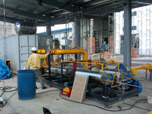 Lắp đặt trạm giảm áp khí CNG