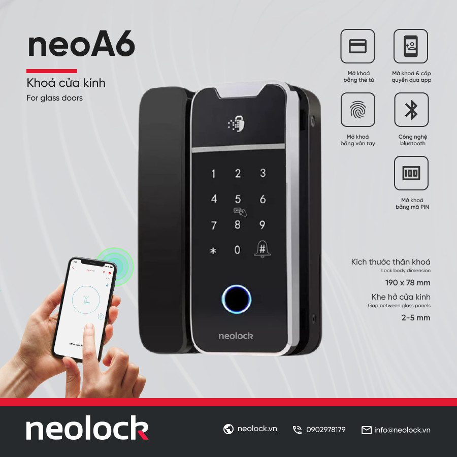 Hệ thống khóa cửa Neolock