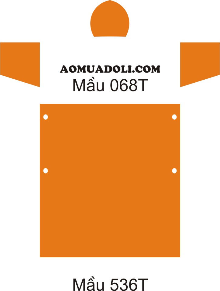 áo mưa màu các loại