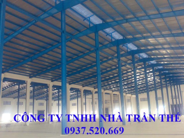 Nhà xưởng nhà thép tiền chế