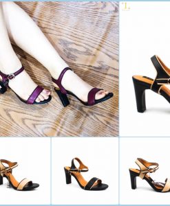 Saldan cao gót Lutra viền