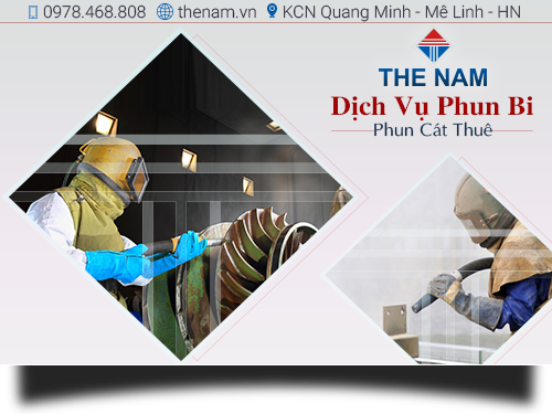 Cho thuê máy phun bi
