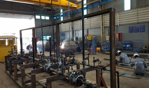 Gia công lắp đặt đường ống