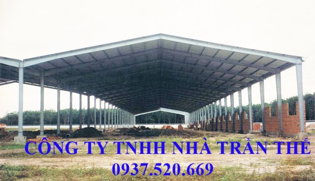 Nhà xưởng nhà thép tiền chế