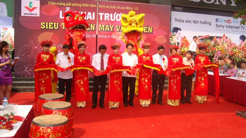 Tổ chức lễ khánh thành