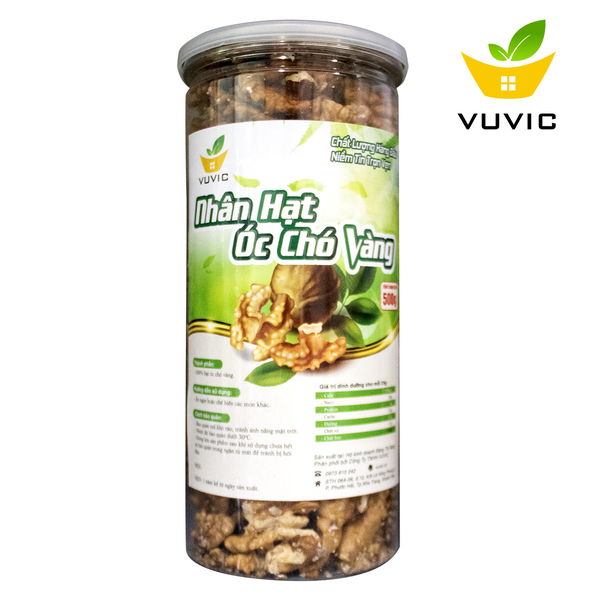 Hạt óc chó vàng