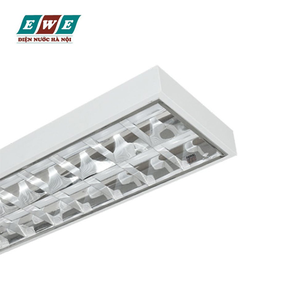 Máng phản quang lắp nổi Duhal 2x9W TDN209