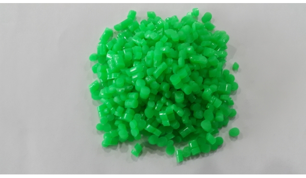 Hạt nhựa PVC xanh