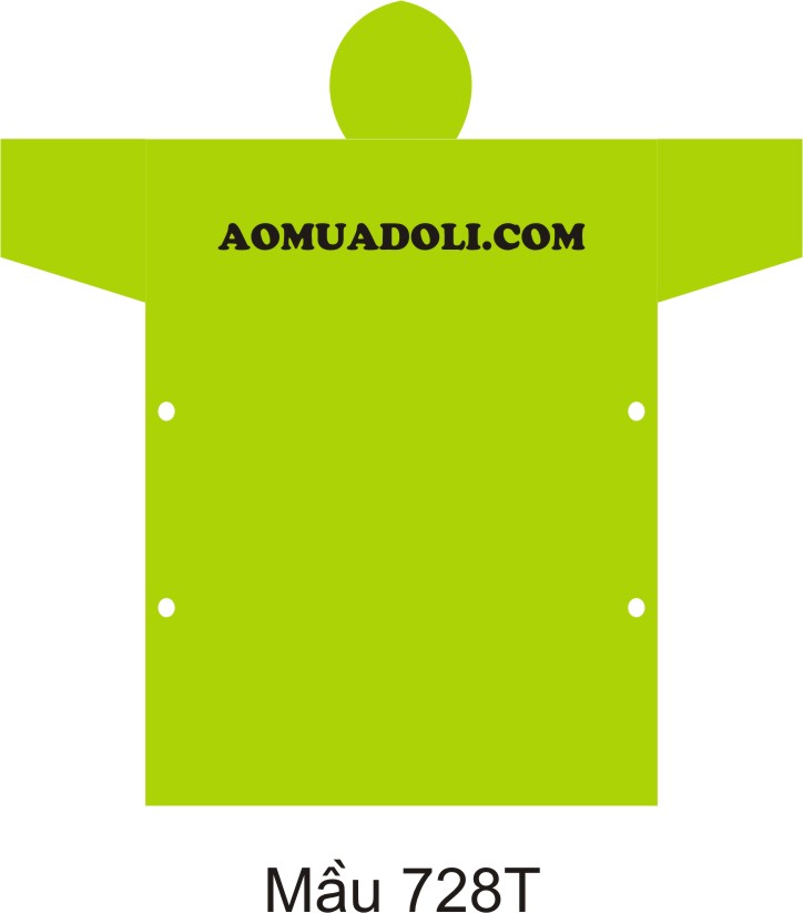 áo mưa màu các loại