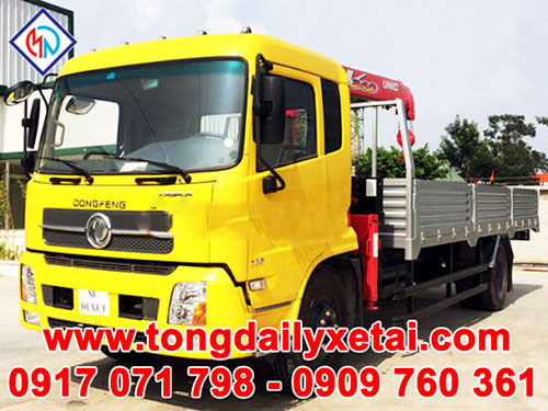 Xe tải Dongfeng 7.5 tấn gắn cầu