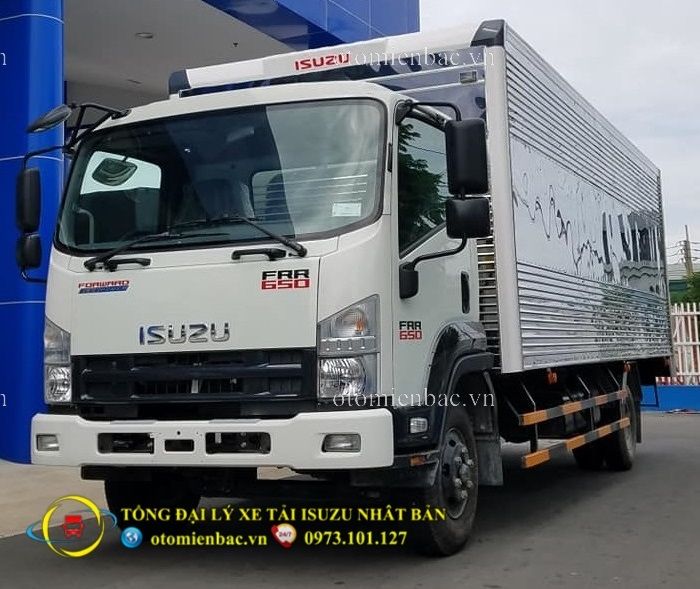 Xe tải ISUZU 6,5tấn thùng kín FRR90NE4