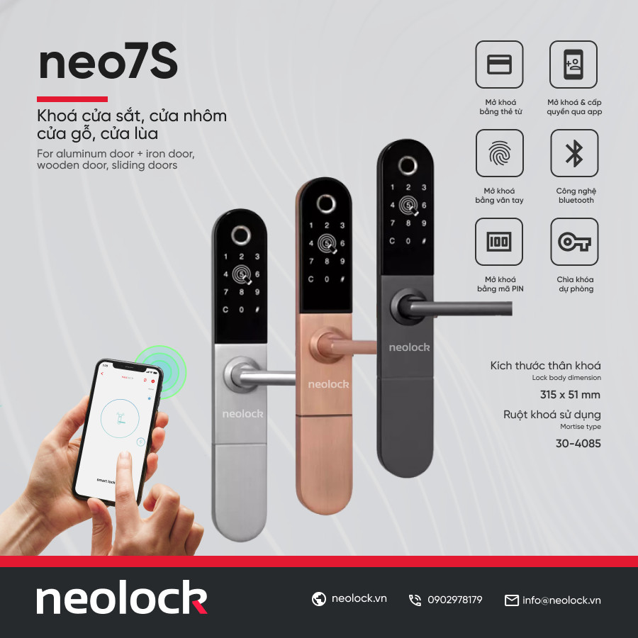 Hệ thống khóa cửa Neolock