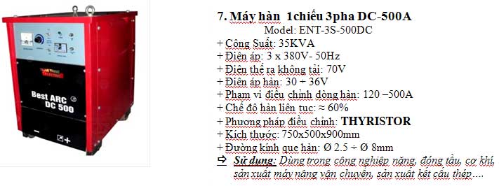 Máy hàn Trung Thắng