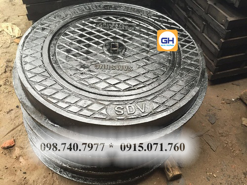 Nắp hố ga gang đúc