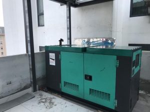 Cung cấp máy phát điện cho tòa nhà ở Bùi Thị Xuân - Hà Nội