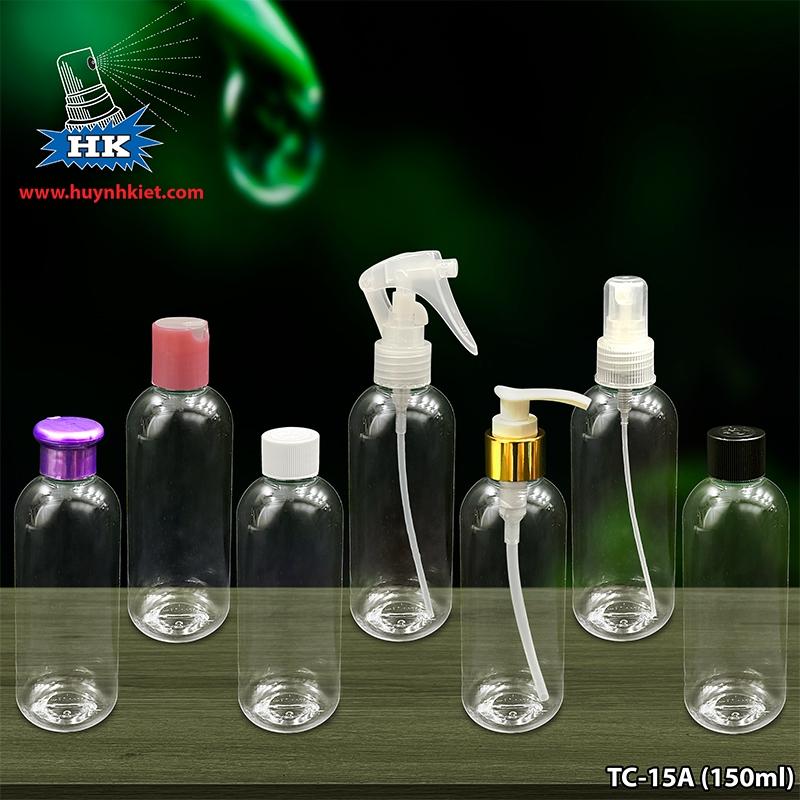 Bộ chai nhựa TC 15A 150ml