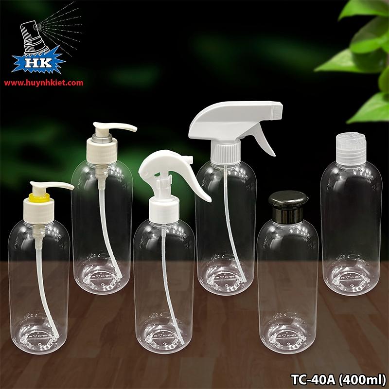 Bộ chai nhựa TC 40A 400ml